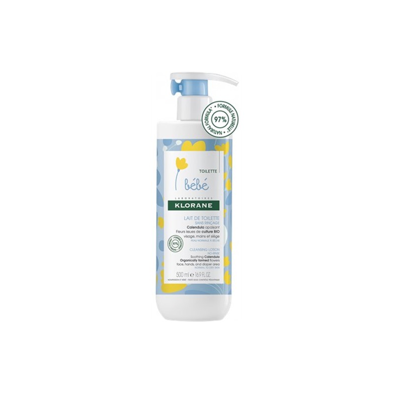 6049007 Klorane Bébé Leite de Limpeza 500ml