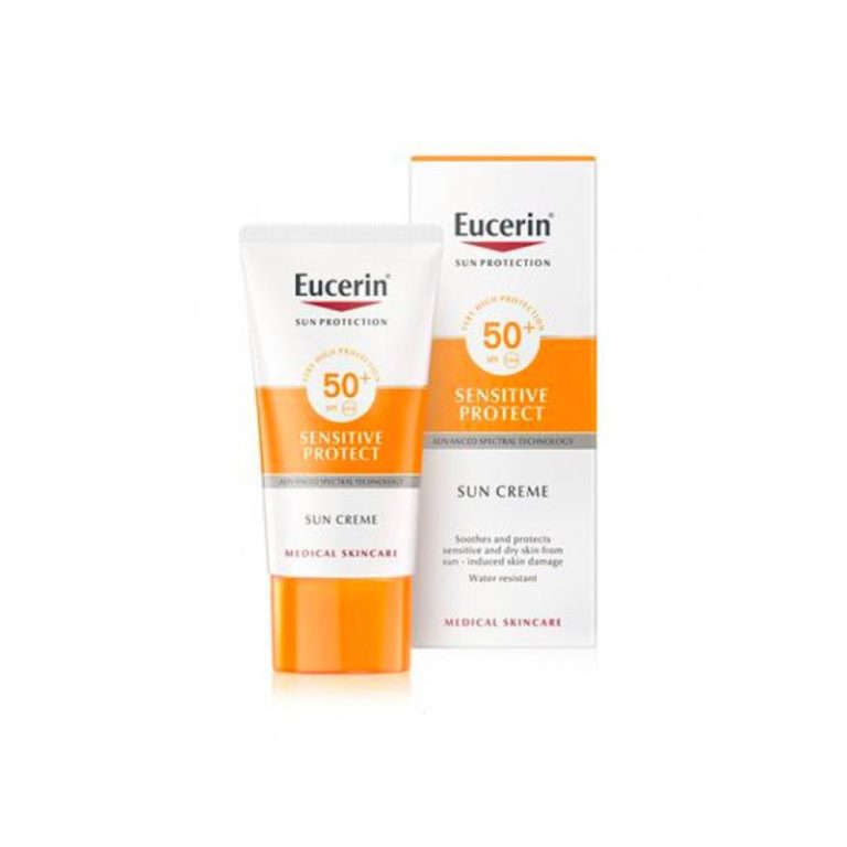 Eucerin Sensitive Protect Creme Solar Rosto SPF50 50ml