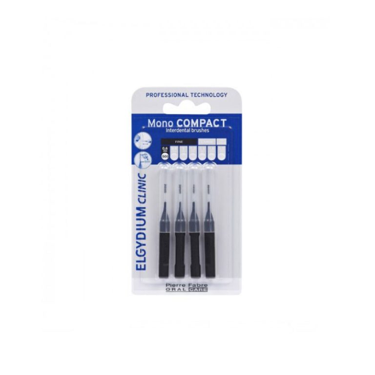 Elgydium Clinic Escovilhão Mono Compact Preto PB