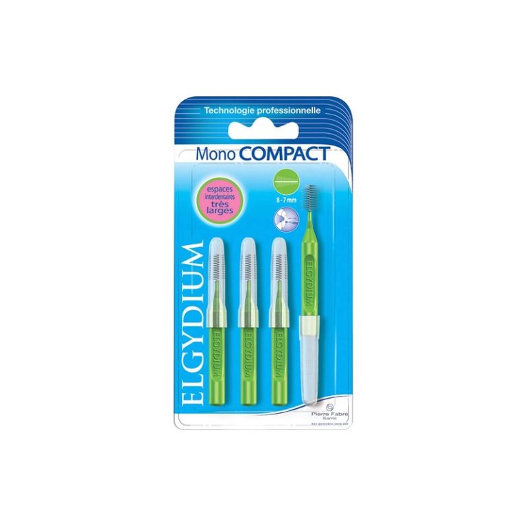 Elgydium Escovilhão Compact Mono Verde 4 Unidades