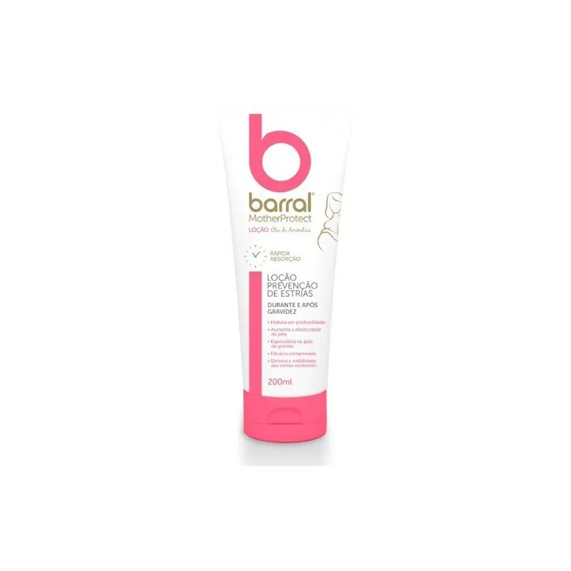 6326603-centralpharmacy_pt Barral Motherprotect Loção Hidratante com Óleo de Amêndoas Doces 200ml