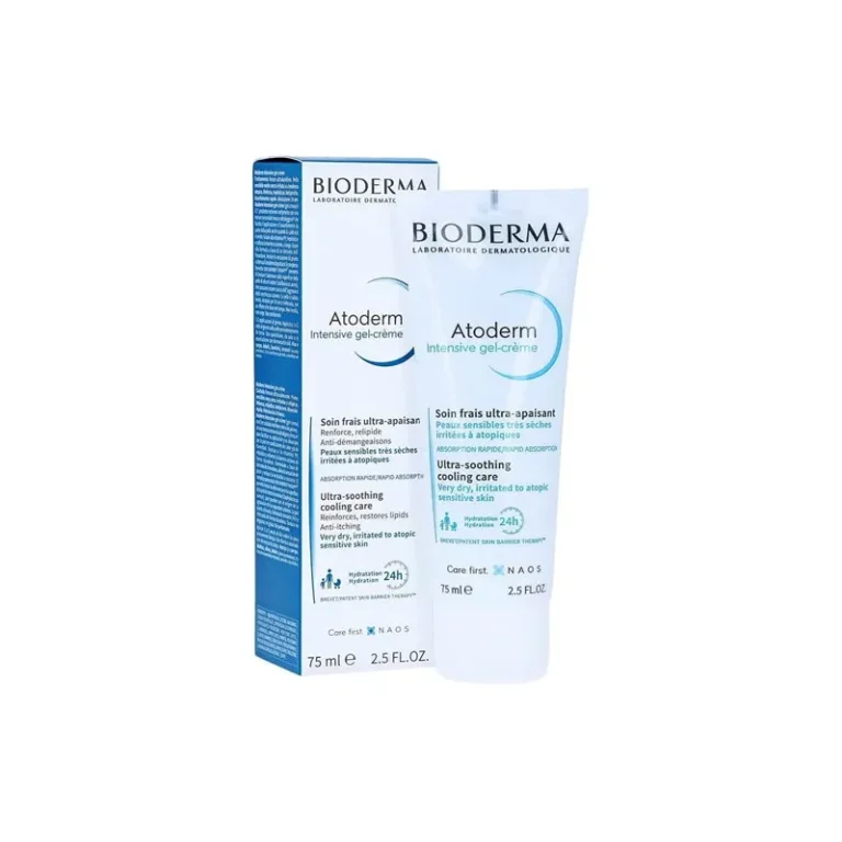 Cuidado ultra-refrescante e nutritivo antiprurido de rápida absorção para pele muito seca, irritada a atópica. Alívio imediato da comichão.