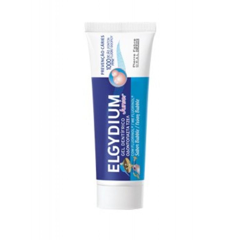 Elgydium Gel Dentífrico Junior Bubble 7-12A 50ml