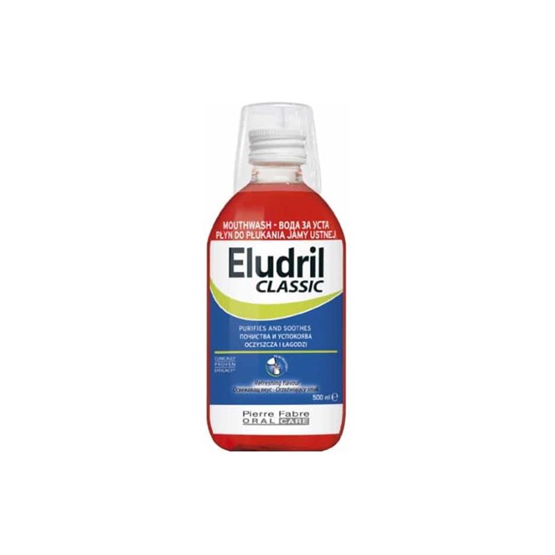 6889154 Eludril Classic Colutório 500ml