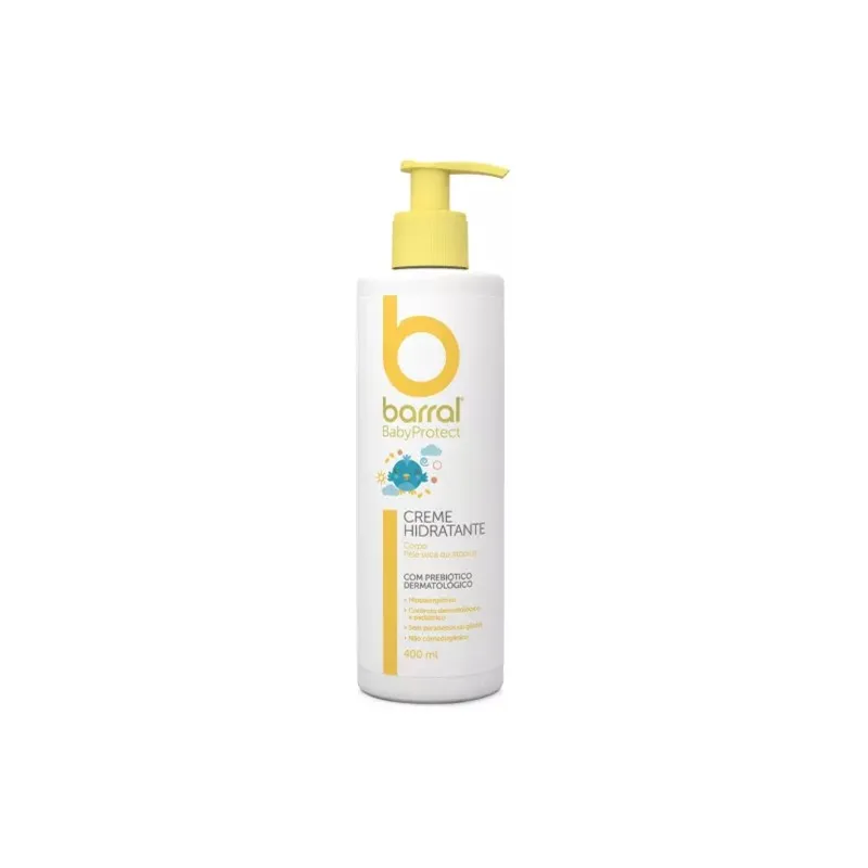 6907931-centralpharmacy_pt Barral Babyprotect Creme Hidratante Corporal e Facial de Bebé 400ml