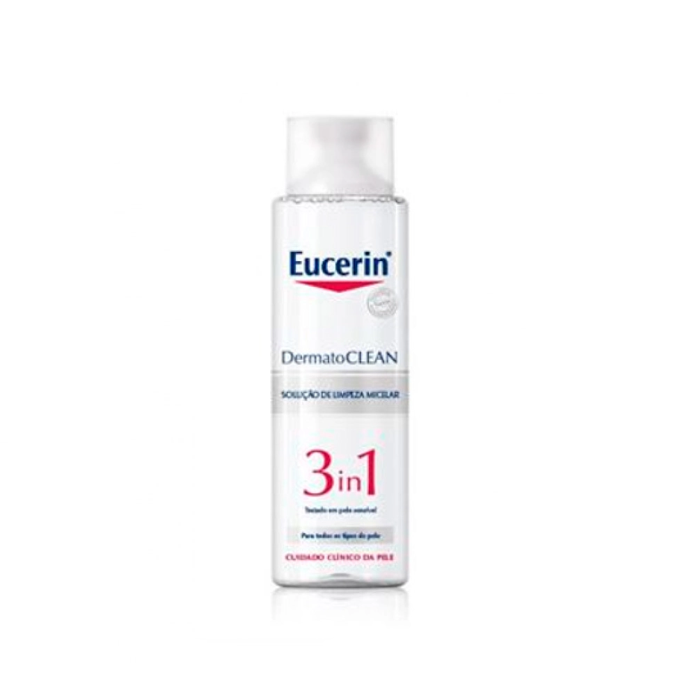6916213 Eucerin DermatoCLEAN Solução Limpeza Micelar 3 em 1 200ml - Image 1
