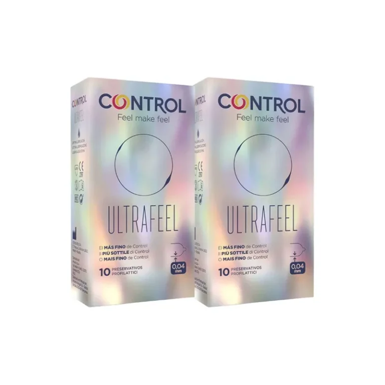 Control Finissimo Ultrafeel Preservativos Ultra Finos (Caixa 10 Unidades)