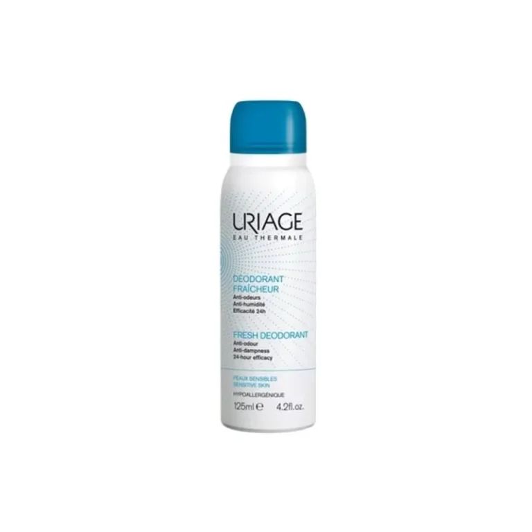 Uriage Desodorizante Fraîcheur Spray Pele Sensível 125ml