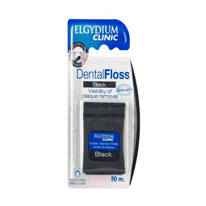 Elgydium Clinic Fio Dental Black 50m