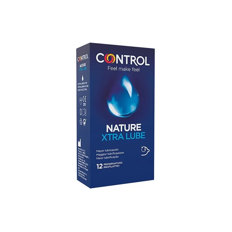7073908-centralpharmacy_pt Control Nature Extra Lube Preservativos com Extra Lubrificação (Caixa 12 Unidades)