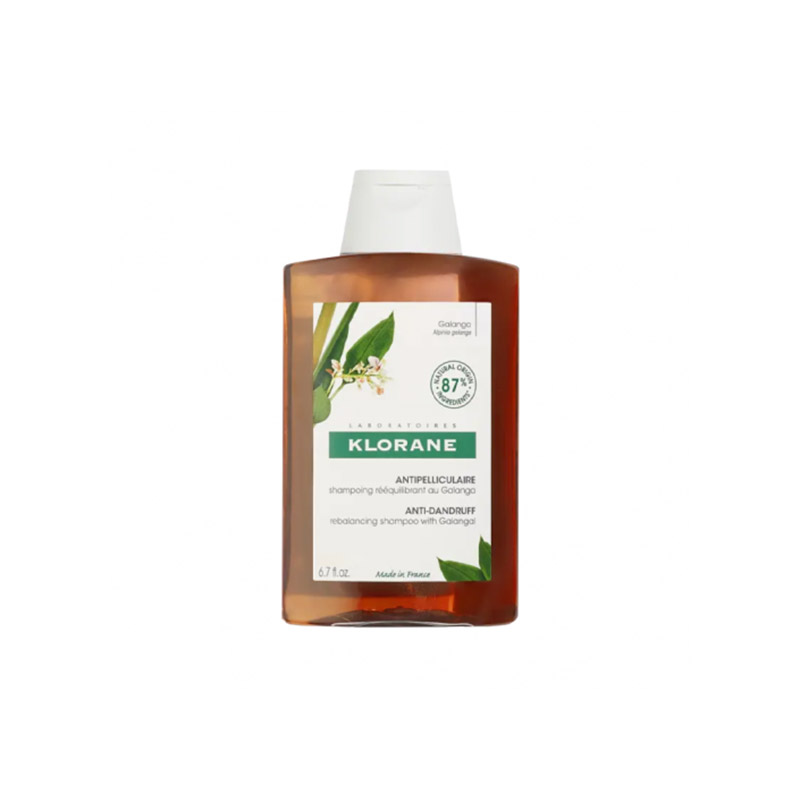 7082180 Klorane Galanga Shampoo Anticaspa Reequilibrante 200ml - Image 1