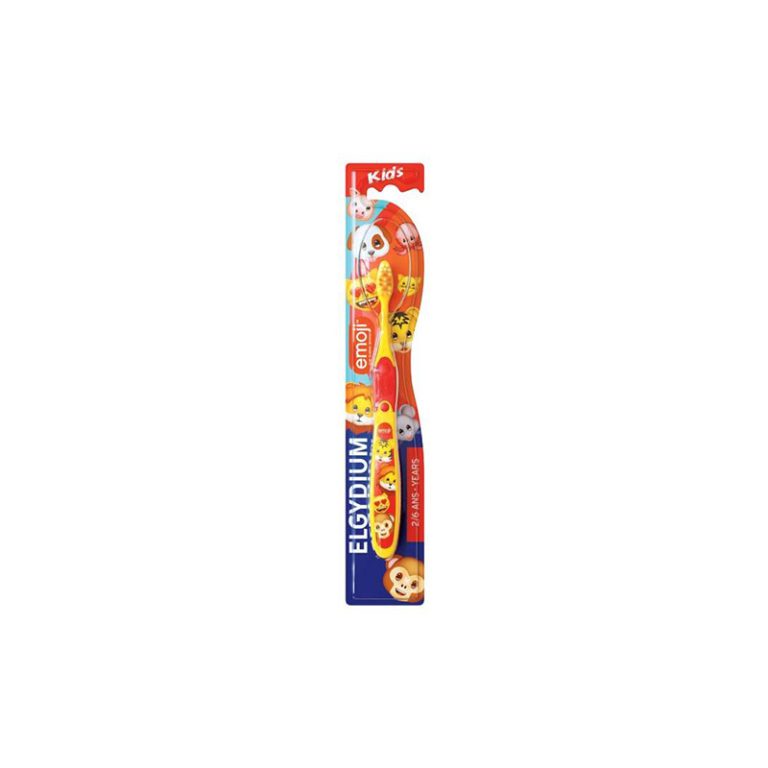Elgydium Kids Escova De Dentes Emoji 2-6Anos