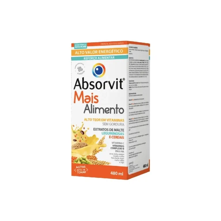 Absorvit Mais Alimento Xarope Fortificante do Apetite e Peso 480ml