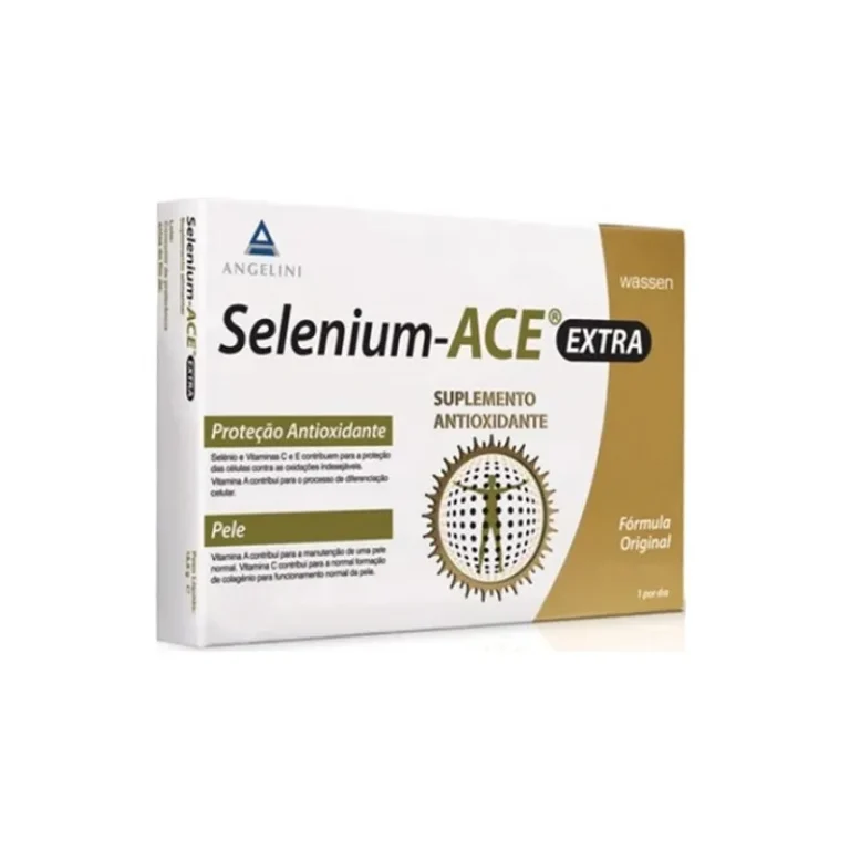 Complexo antioxidante intensivo com Selénio e Vitaminas A, C e E. Protege as células contra o stress oxidativo e o envelhecimento precoce.