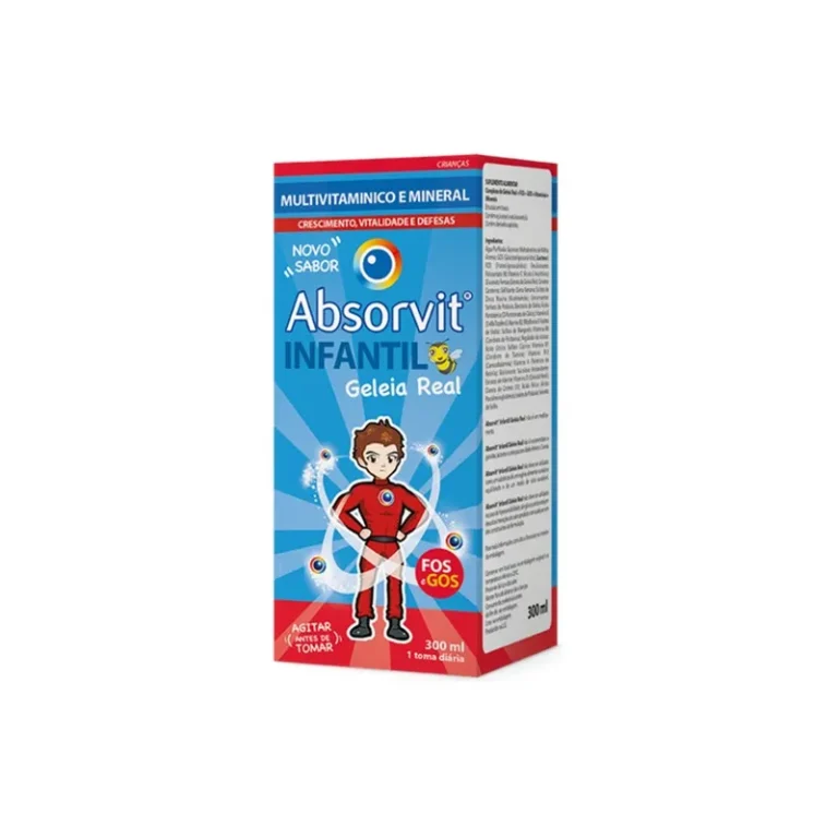 Absorvit Infantil Geleia Real Xarope Multivitamínico 300ml