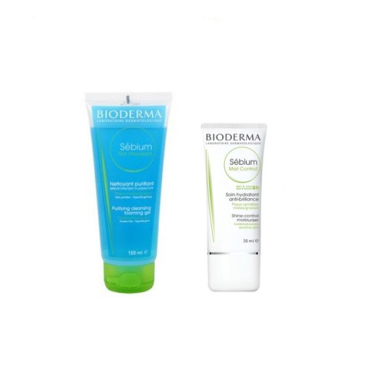 Bioderma Pack Sébium MAT 30ml + Sébium Gel Moussant 100ml