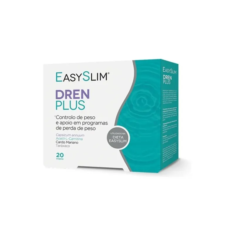 7521112-centralpharmacy_pt EasySlim Dren Plus Drenagem Linfática Intensiva (20 Ampolas Bebíveis de 10ml)