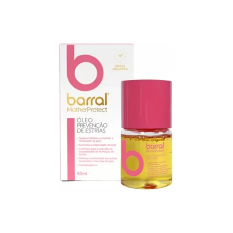 Barral Motherprotect Óleo de Prevenção de Estrias com Toque Seco 60ml