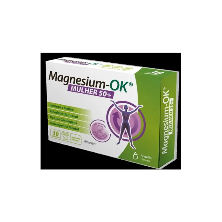Magnesium-OK Mulher 50+ Pack Especial 3x30 Comprimidos (3 Meses)