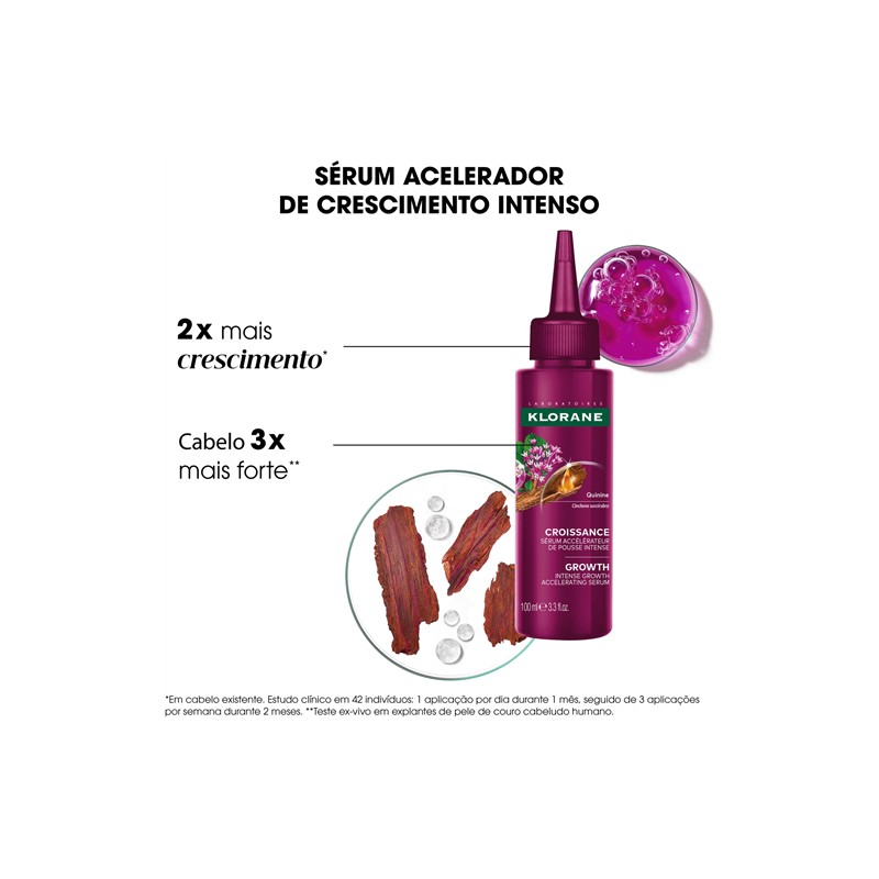 7554121 Klorane Crecimiento Sérum Acelerador Intensivo 100ml