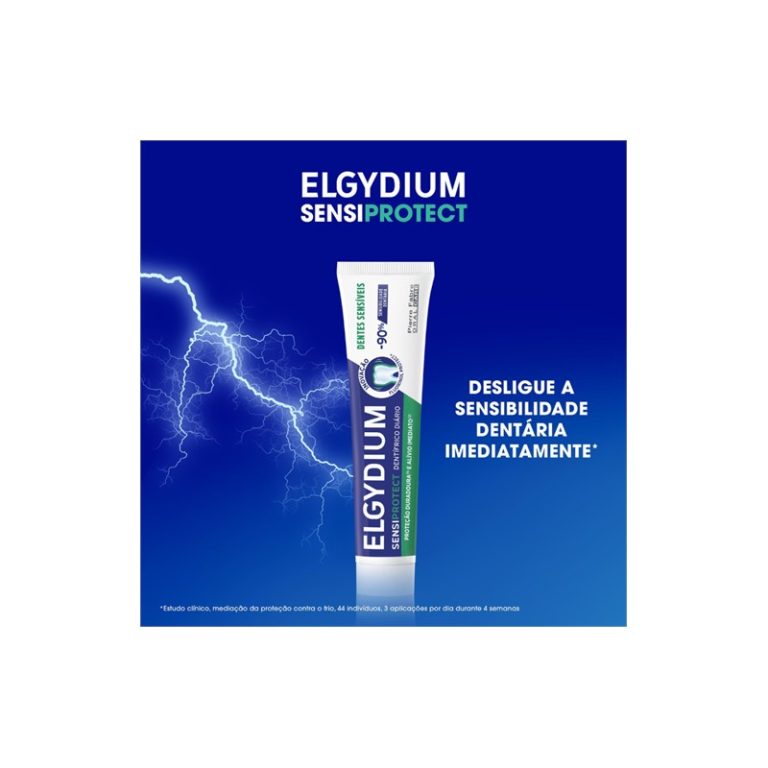 Elgydium Sensiprotect Dentífrico Dentes Sensíveis 75ml