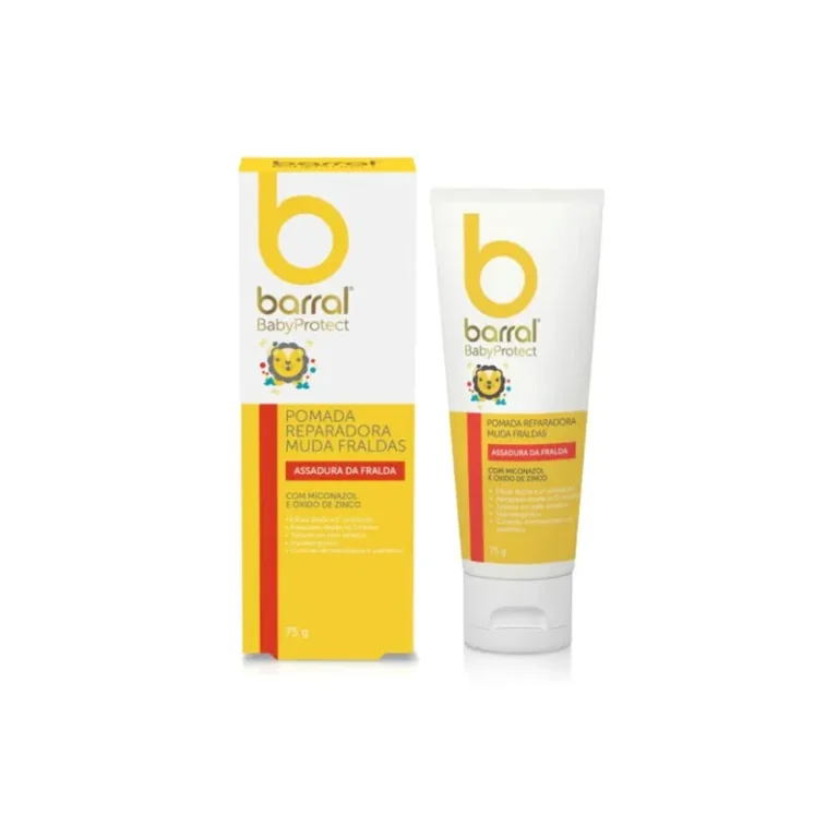 Barral Babyprotect Pomada Muda da Fralda Miconazol 75g (Pack Especial Leve 2 Pague 1)