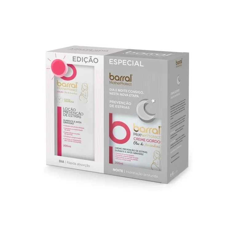 Barral Motherprotect Kit Maternidade e Gravidez (Conjunto Cuidados Essenciais)