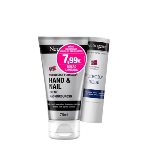 Neutrogena Mãos e Unhas Creme e Stick Labial
