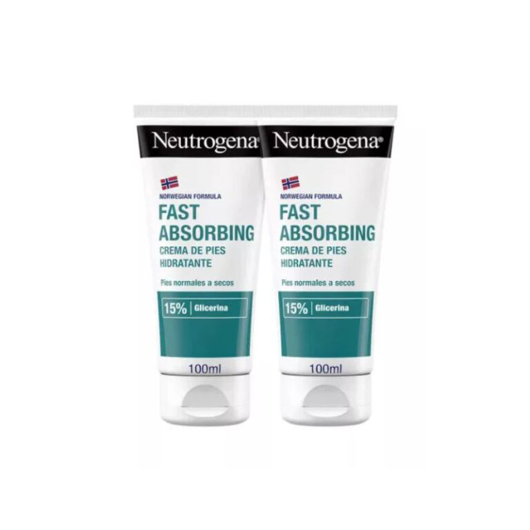 Neutrogena Pés Creme de Absorção Rápida 2x100ml